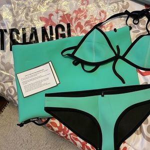 Triangl Swimwear Neoprene Bikini Set